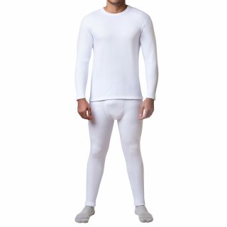 طقم رجالي شتوي فرو ابيض