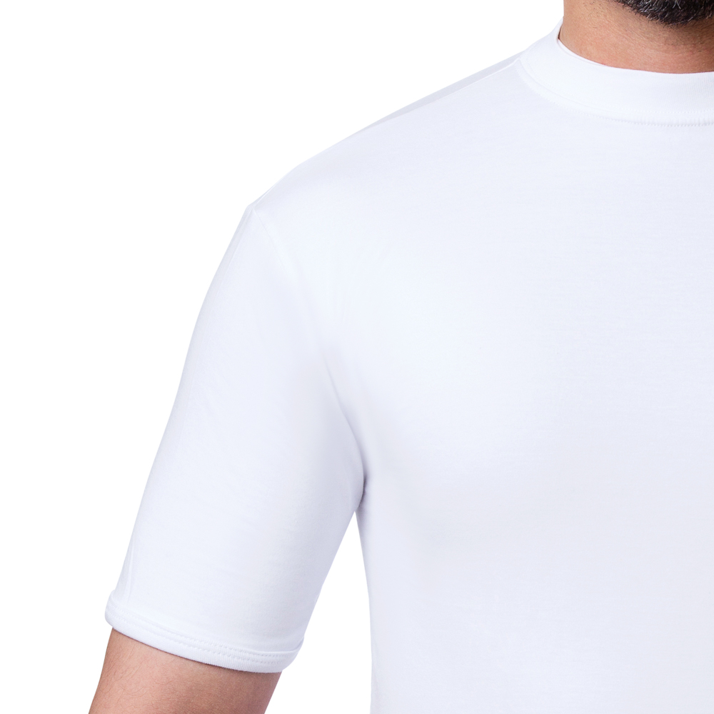 فانيلا الأصيل حلق مرتفع 